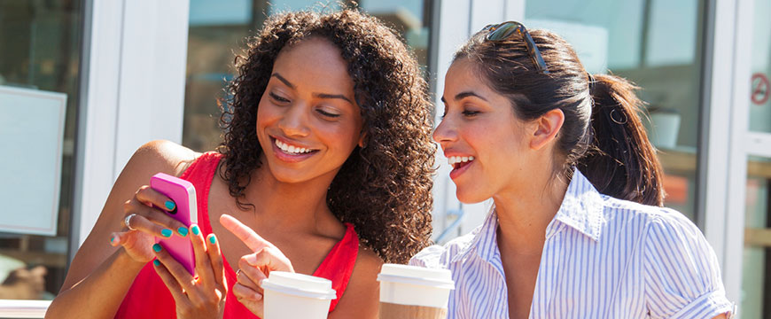 coworkers are enjoying coffee