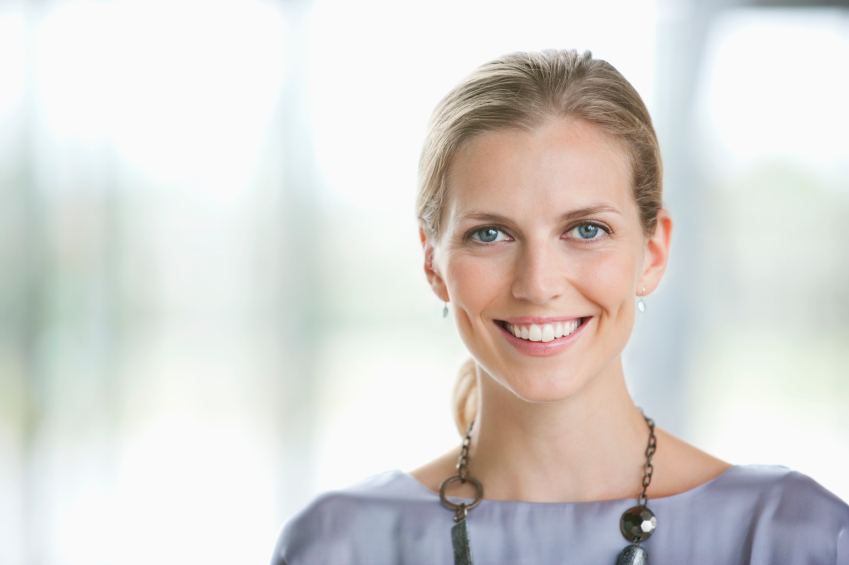 smiling woman